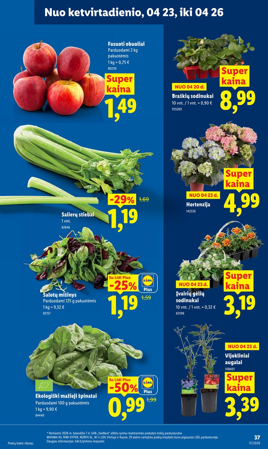 Lidl leidinys akcijos nuo 
  2026-04-20 iki 
  2026-04-26 | Leidinukas.lt puslapis 33