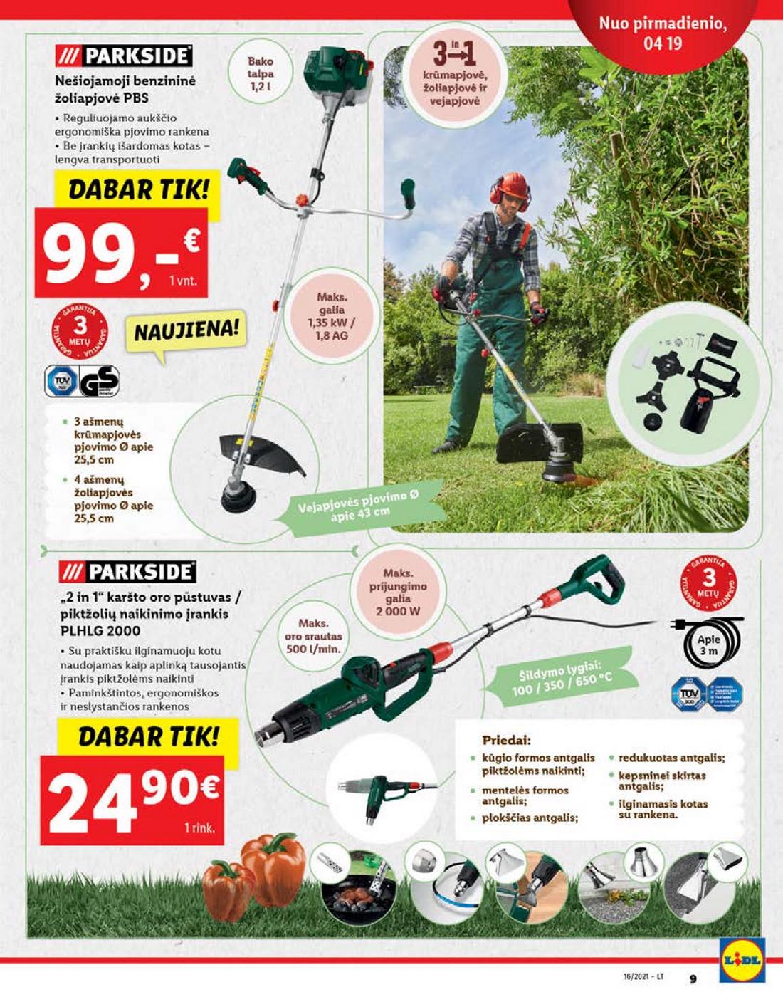 Ldil ne maisto leidinys akcijos nuo 
  2021-04-19 iki 
  2021-04-25 | Leidinukas.lt puslapis 9