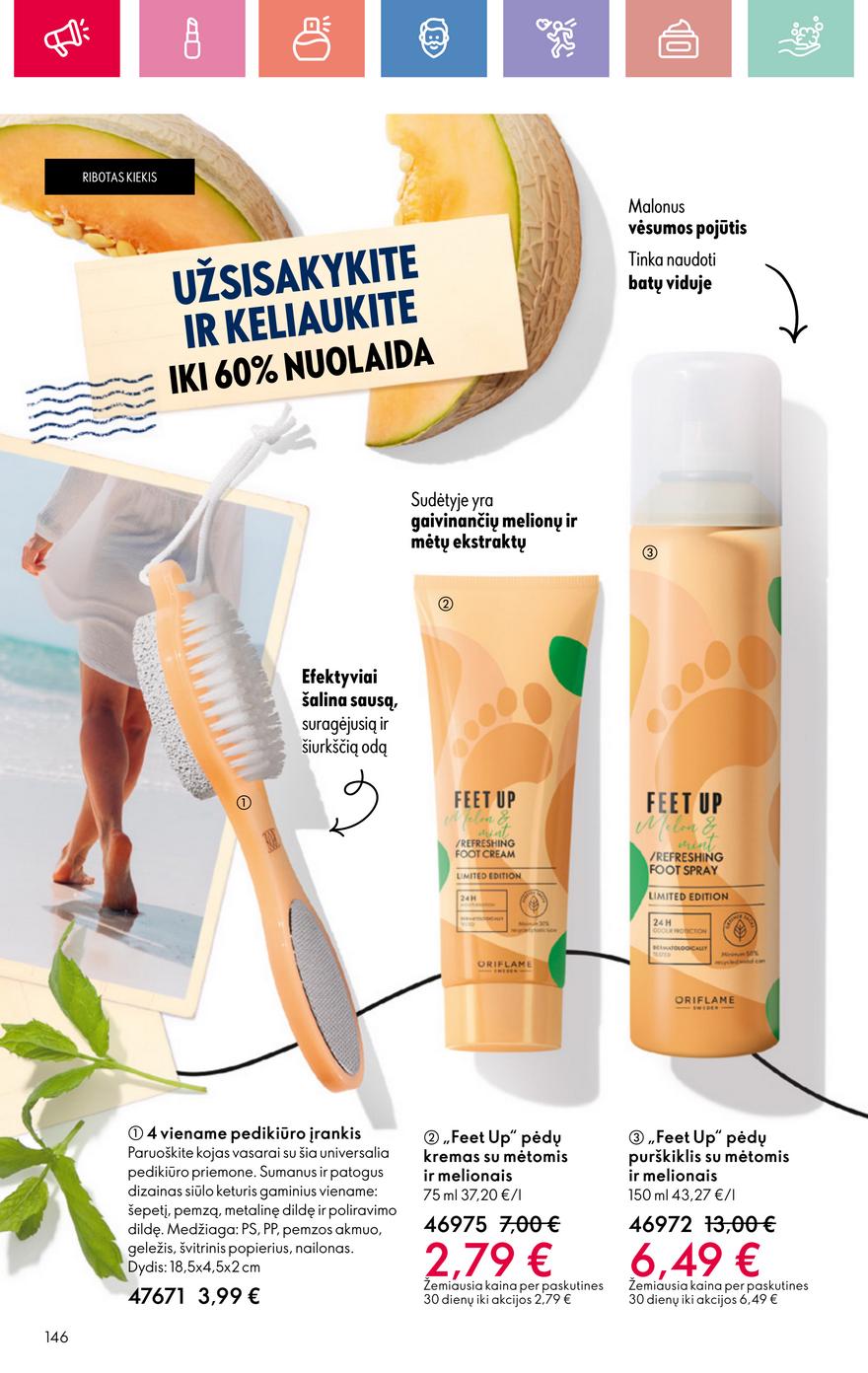 Oriflame katalogas akcijos nuo 
  2025-06-22 iki 
  2025-07-12 | Leidinukas.lt puslapis 146