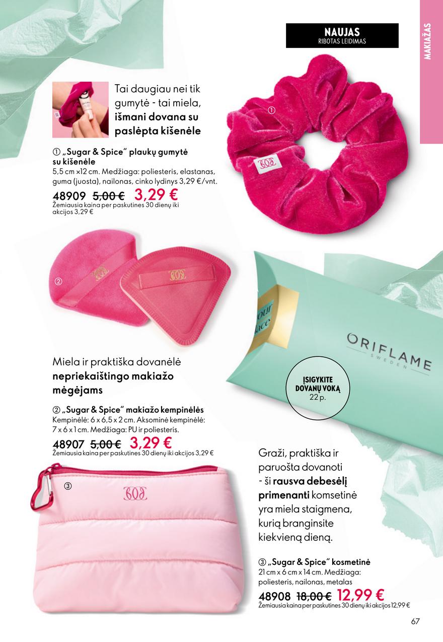 Oriflame katalogas akcijos nuo 
  2026-02-18 iki 
  2026-03-10 | Leidinukas.lt puslapis 67