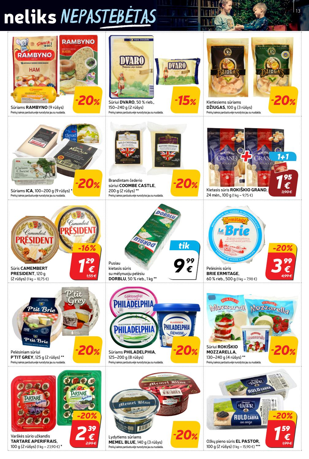 Rimi savaitinis leidinys akcijos nuo 
  2019-12-27 iki 
  2020-01-06 | Leidinukas.lt puslapis 13