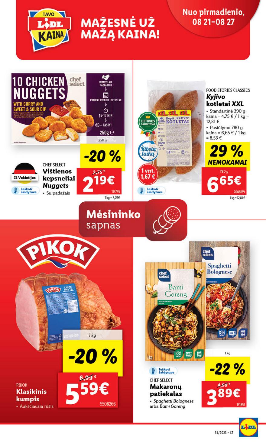 Lidl pasiūlymai akcijos nuo 
  2023-08-21 iki 
  2023-08-27 | Leidinukas.lt puslapis 26