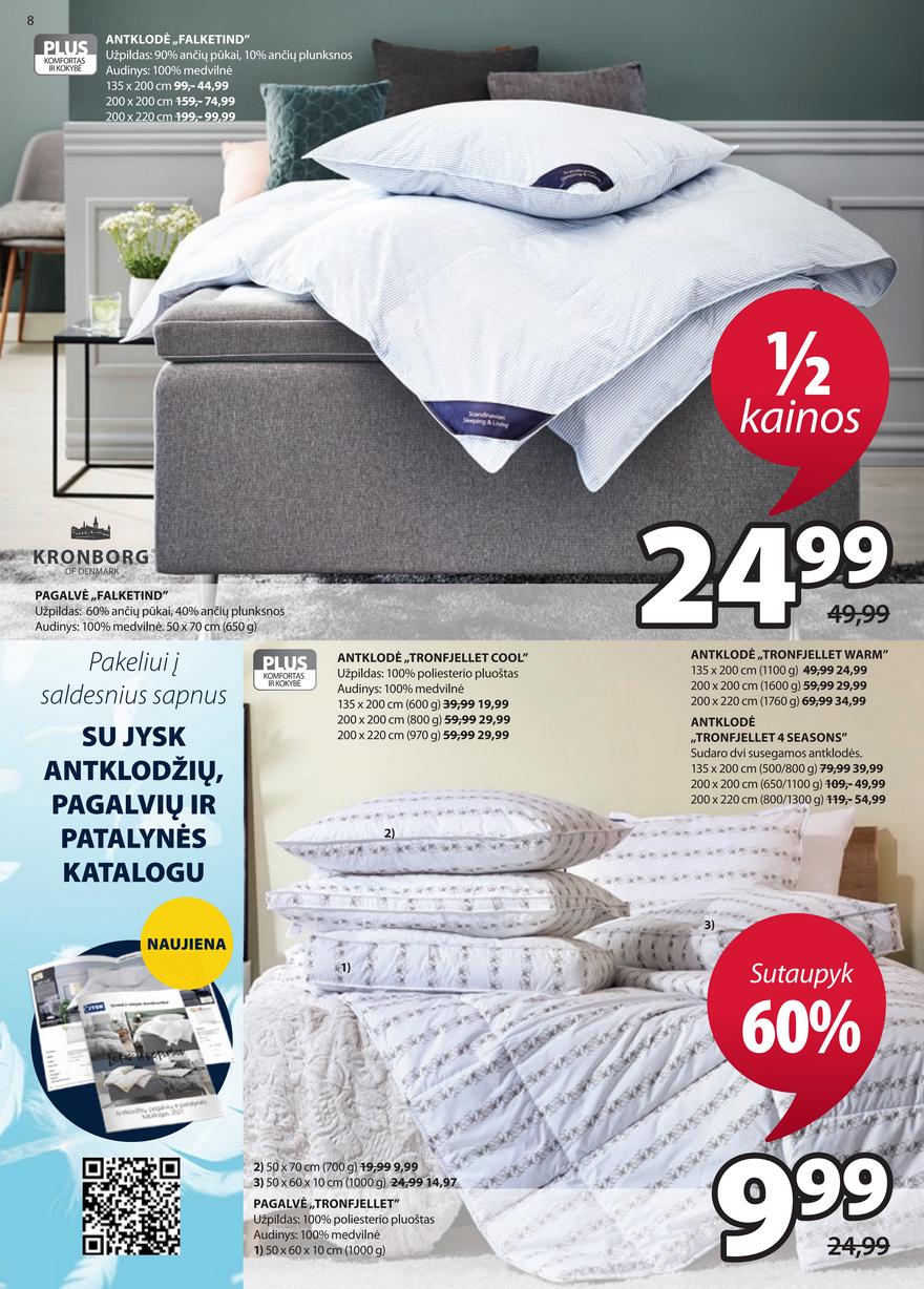 Jysk leidinys akcijos nuo 
  2021-04-27 iki 
  2021-05-10 | Leidinukas.lt puslapis 8