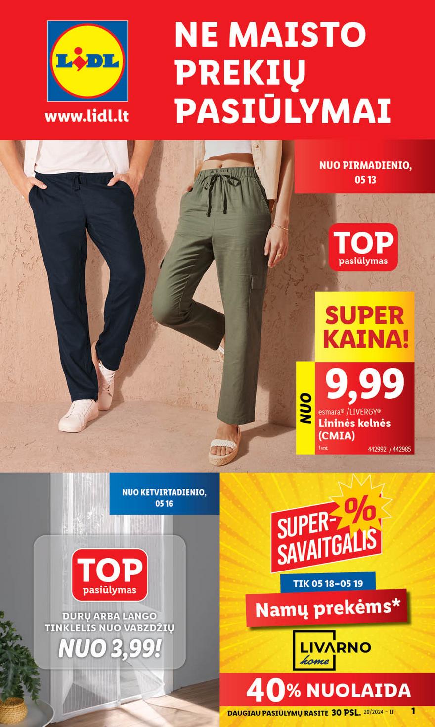 Lidl ne maisto leidinys akcijos nuo 
  2024-05-13 iki 
  2024-05-19 | Leidinukas.lt puslapis 1