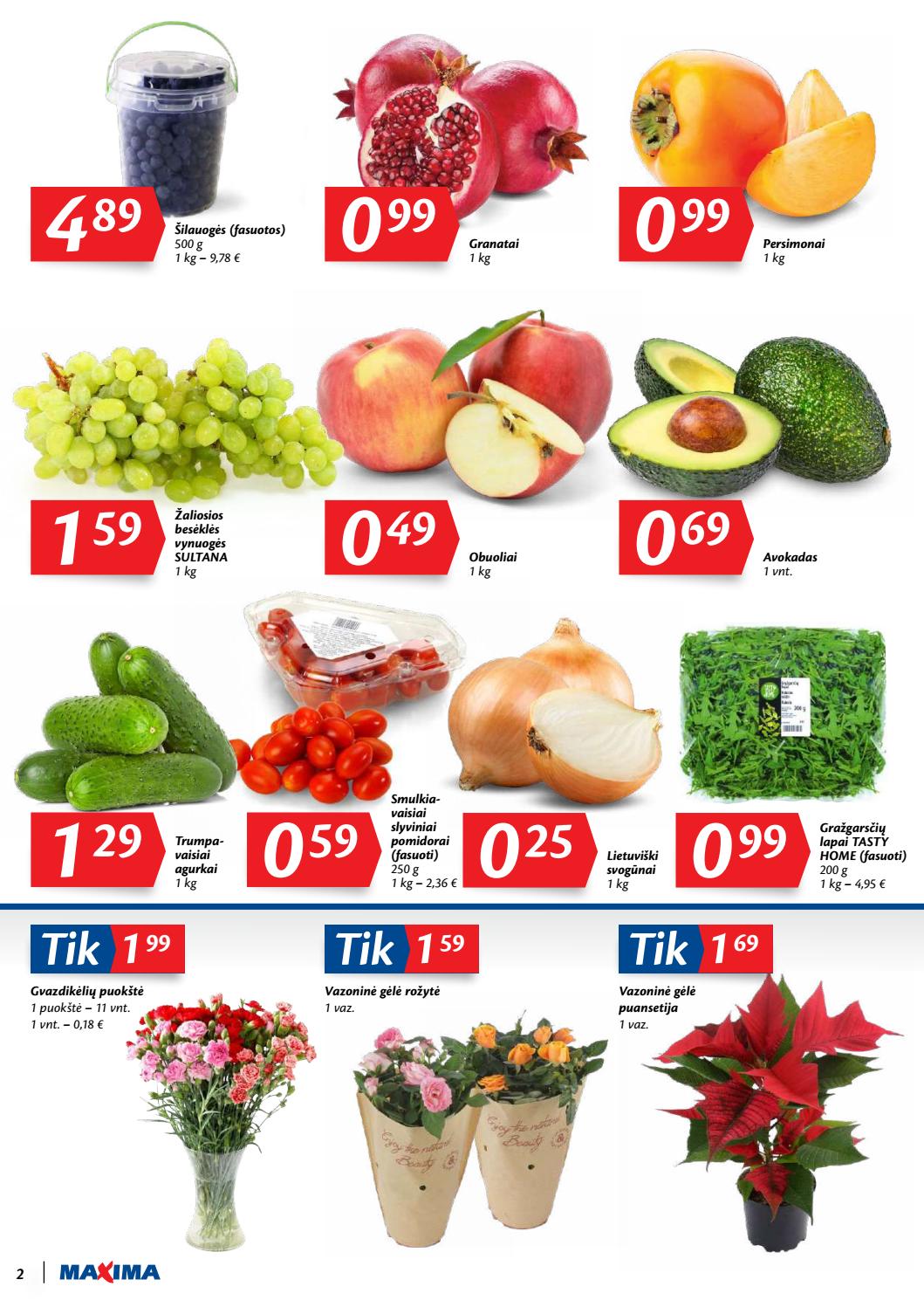 Maxima kaininis leidinys akcijos nuo 
  2019-11-19 iki 
  2019-11-25 | Leidinukas.lt puslapis 2