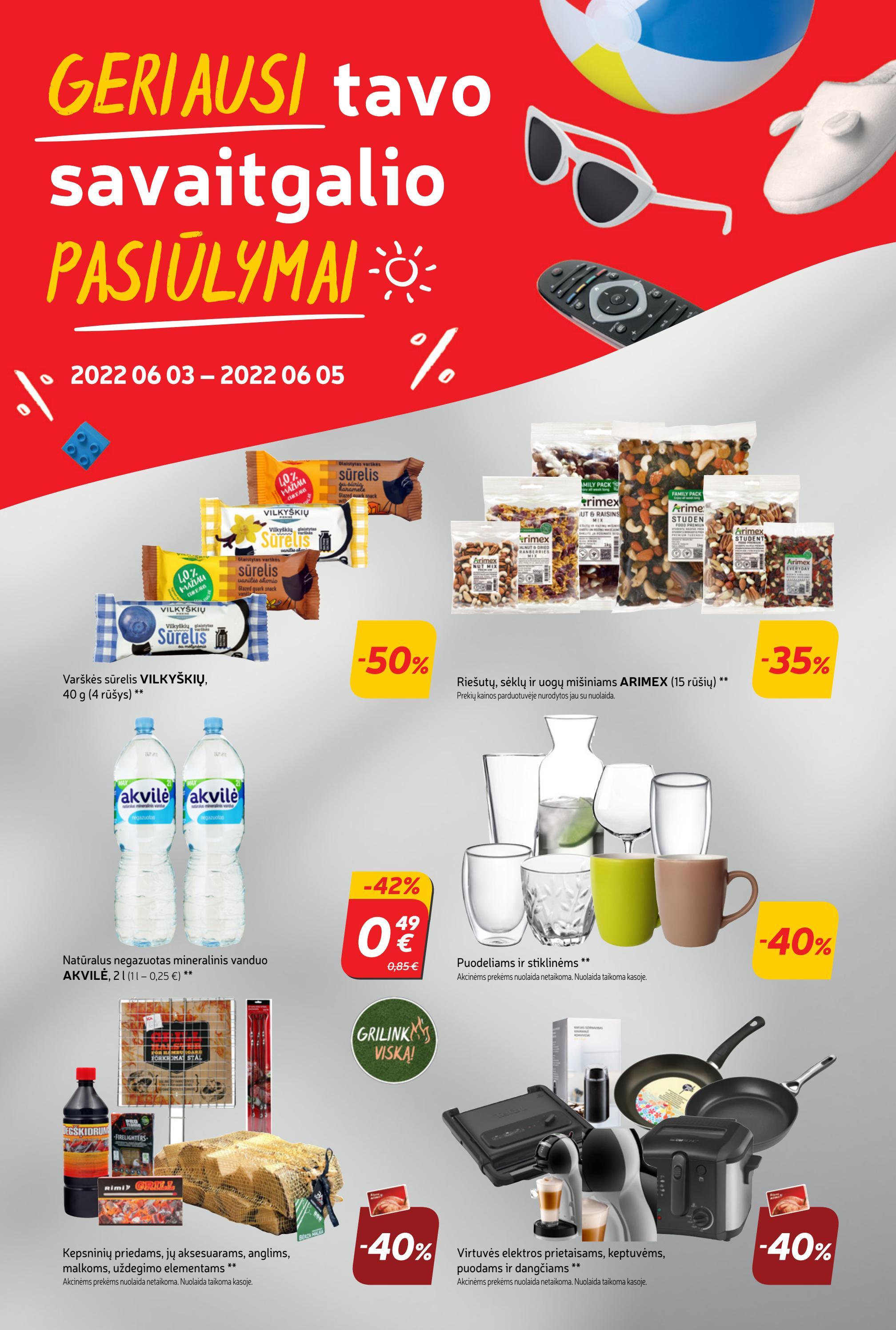 Rimi savaitinis leidinys akcijos nuo 
  2022-05-31 iki 
  2022-06-06 | Leidinukas.lt puslapis 24