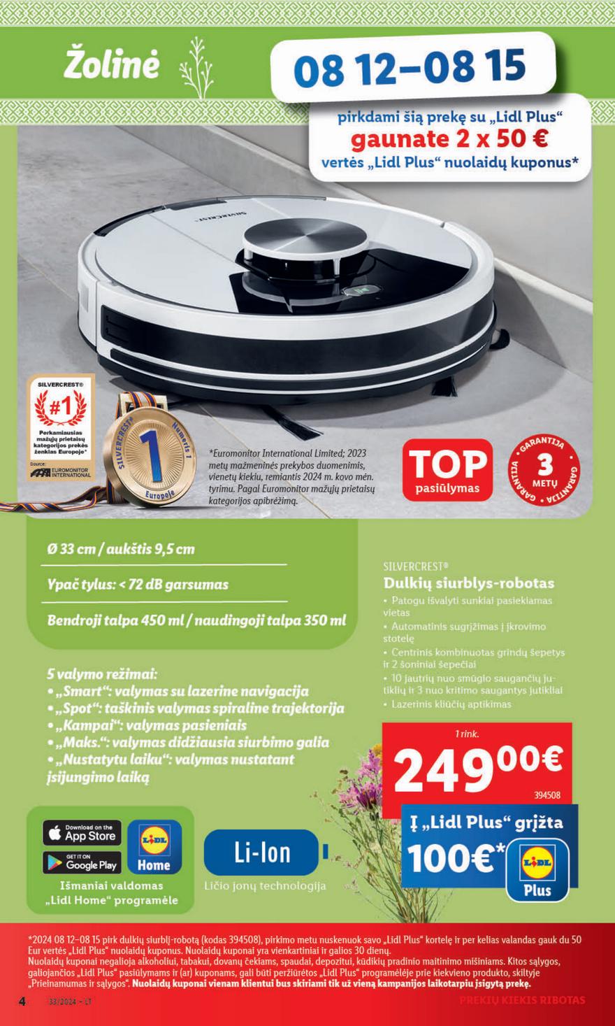 Lidl ne maisto leidinys akcijos nuo 
  2024-08-12 iki 
  2024-08-18 | Leidinukas.lt puslapis 4