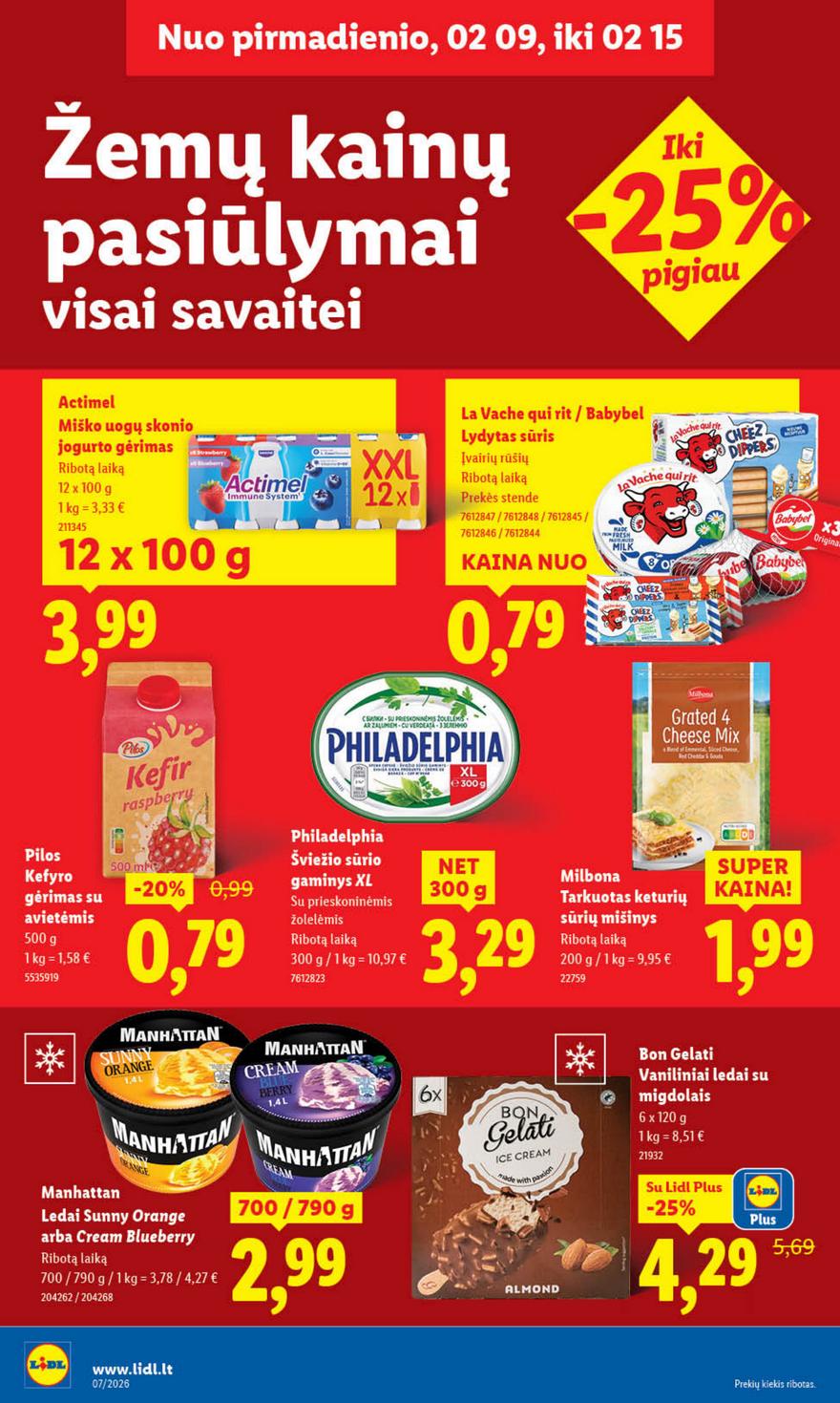 Lidl leidinys akcijos nuo 
  2026-02-09 iki 
  2026-02-15 | Leidinukas.lt puslapis 14