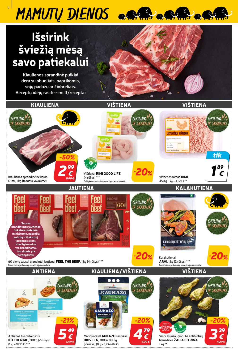 Rimi savaitinis leidinys akcijos nuo 
  2021-07-27 iki 
  2021-08-02 | Leidinukas.lt puslapis 6