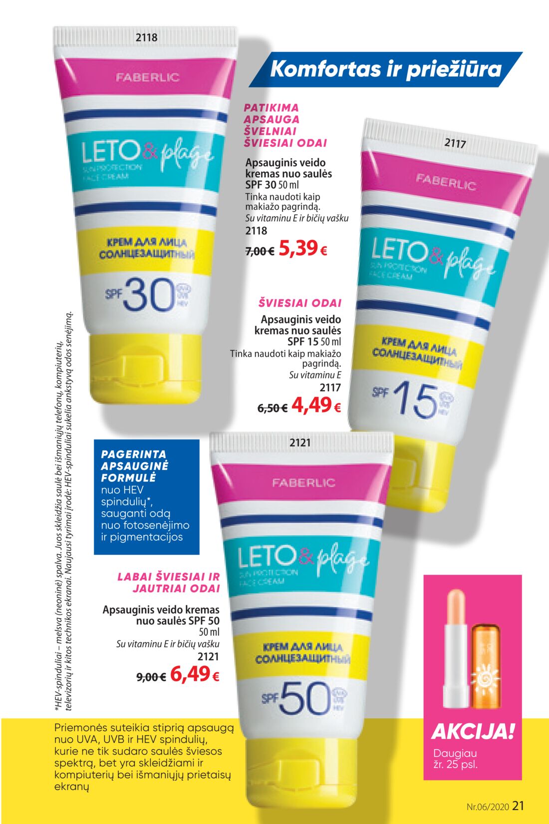 Faberlic leidinys akcijos nuo 
  2020-04-06 iki 
  2020-04-26 | Leidinukas.lt puslapis 21