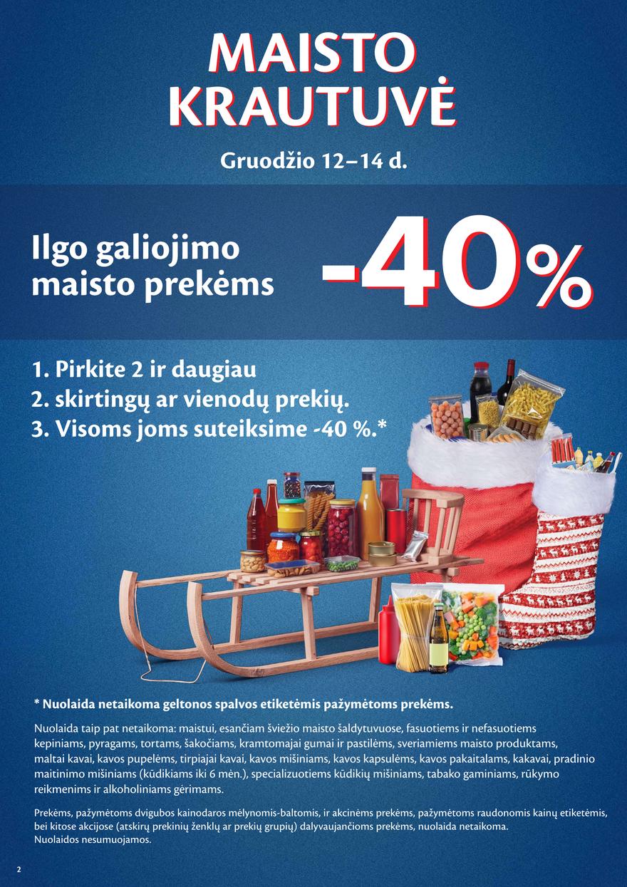Maxima leidinys akcijos nuo 
  2025-12-09 iki 
  2025-12-15 | Leidinukas.lt puslapis 2