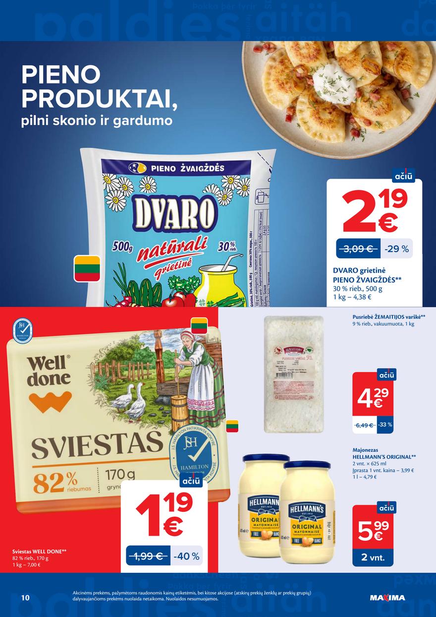 Maxima leidinys akcijos nuo 
  2026-06-23 iki 
  2026-06-29 | Leidinukas.lt puslapis 10