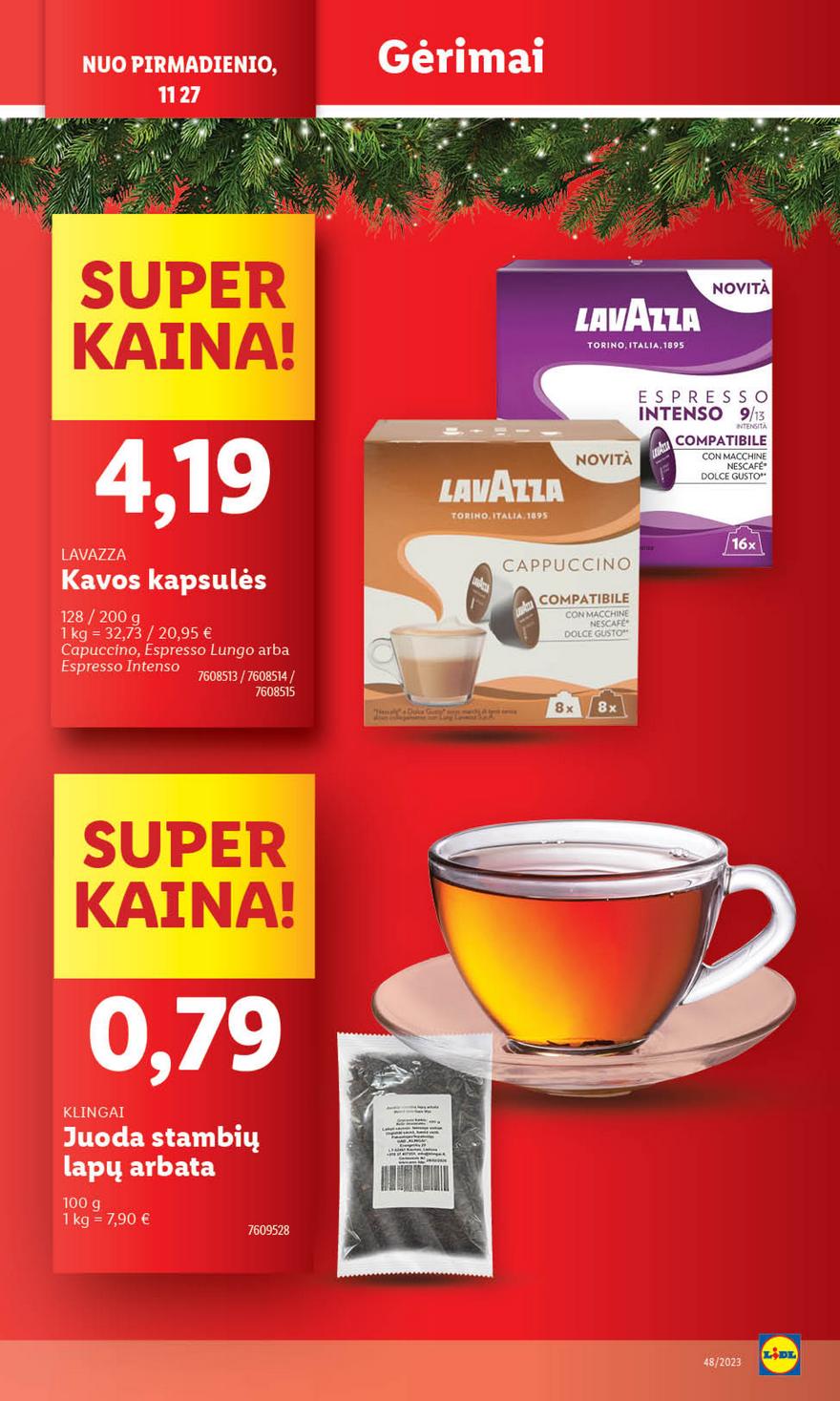 Lidl pasiūlymai akcijos nuo 
  2023-11-27 iki 
  2023-12-03 | Leidinukas.lt puslapis 26