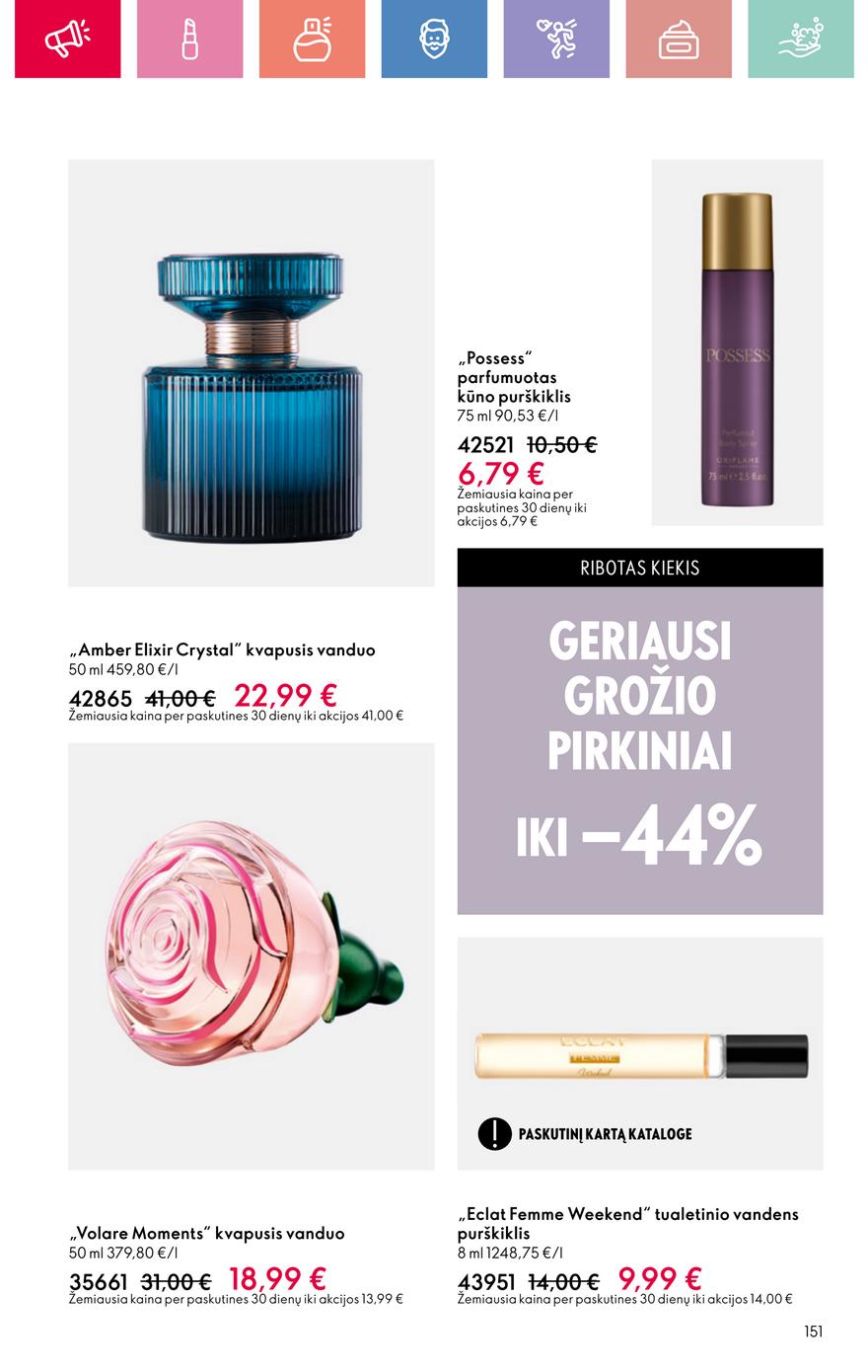 Oriflame katalogas akcijos nuo 
  2025-06-22 iki 
  2025-07-12 | Leidinukas.lt puslapis 151
