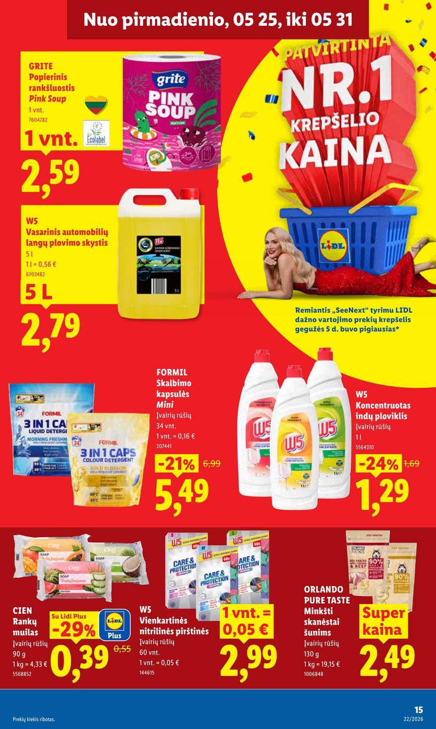 Lidl leidinys naujas akcijos nuo 
  2026-05-25 iki 
  2026-05-31 | Leidinukas.lt puslapis 17
