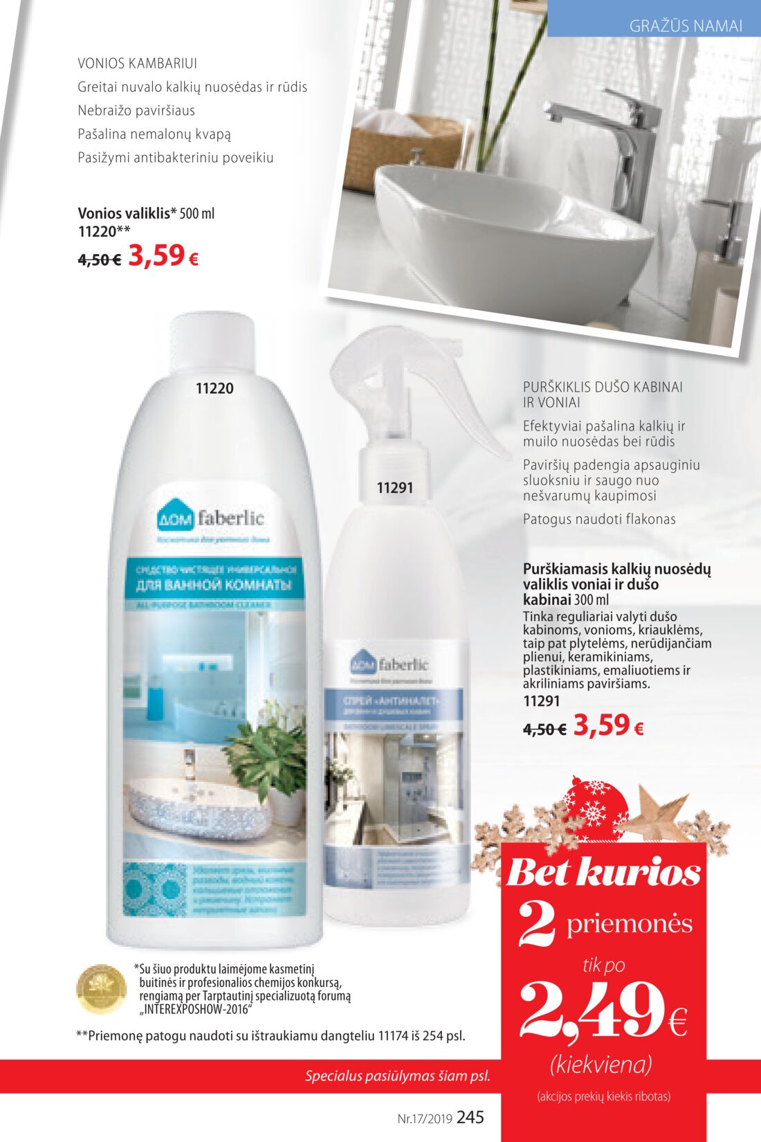 Faberlic leidinys akcijos nuo 
  2019-11-25 iki 
  2019-12-08 | Leidinukas.lt puslapis 245