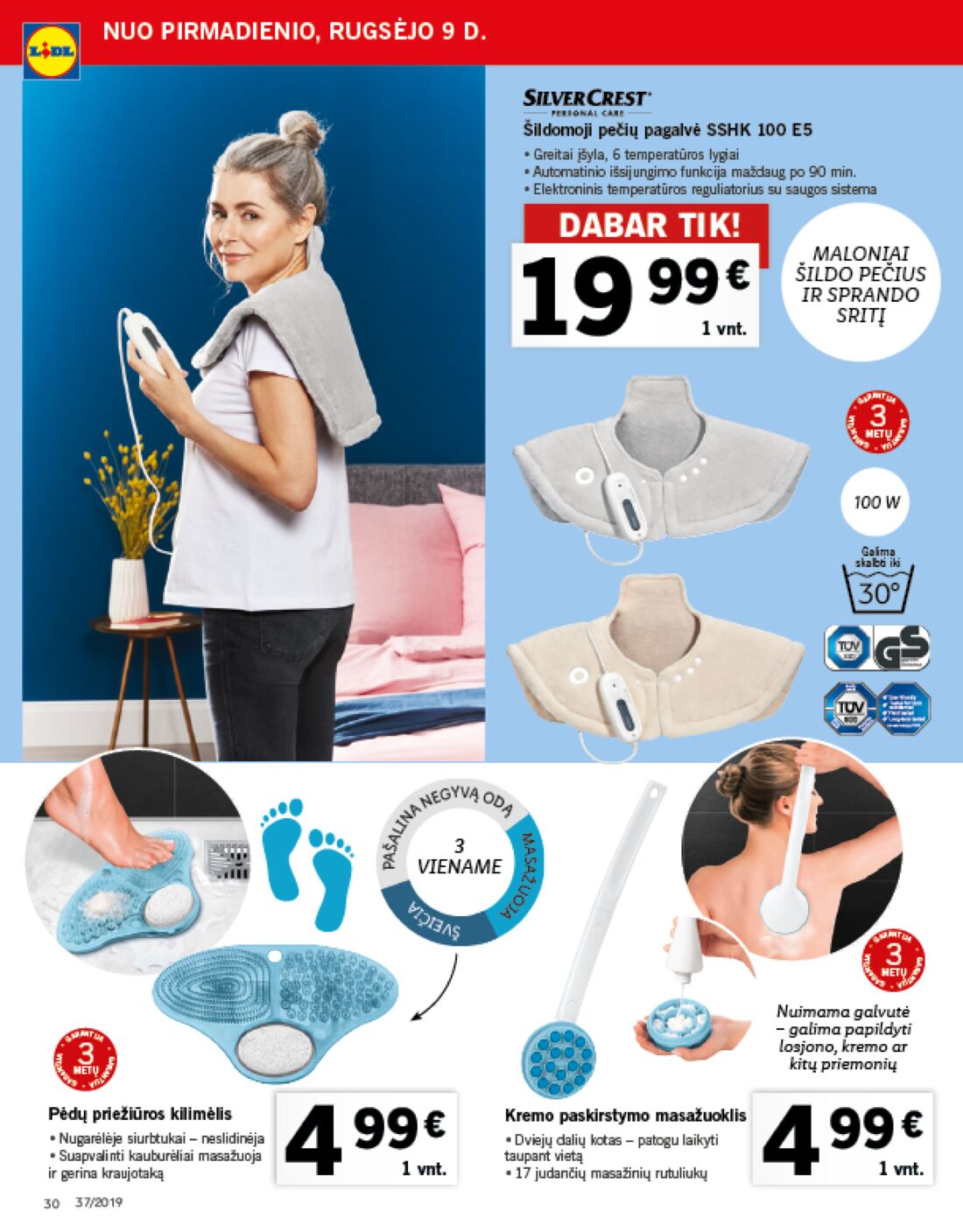 Lidl savaitinis leidinys akcijos nuo 
  2019-09-09 iki 
  2019-09-15 | Leidinukas.lt puslapis 30