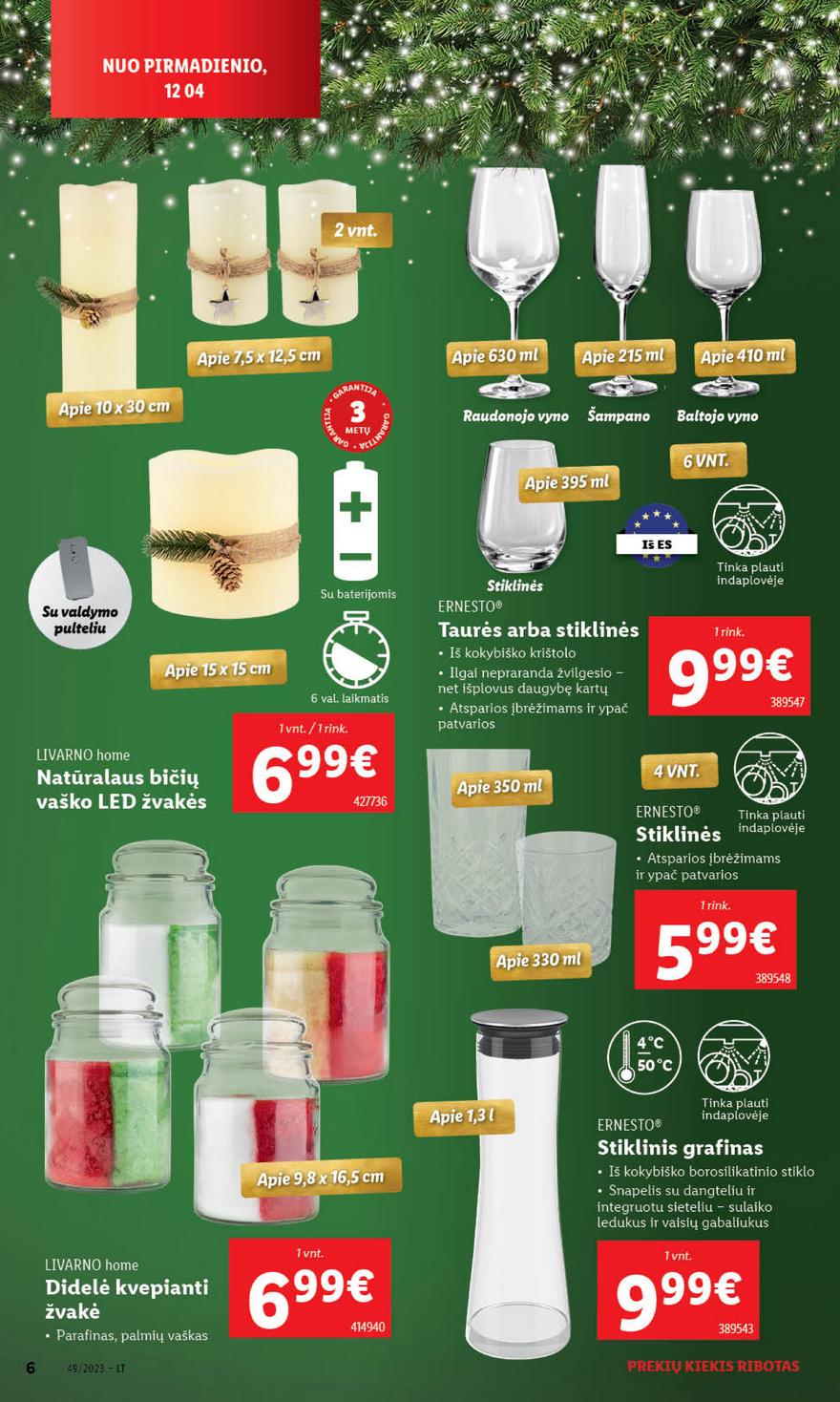 Lidl pasiūlymai akcijos nuo 
  2023-12-04 iki 
  2023-12-10 | Leidinukas.lt puslapis 8
