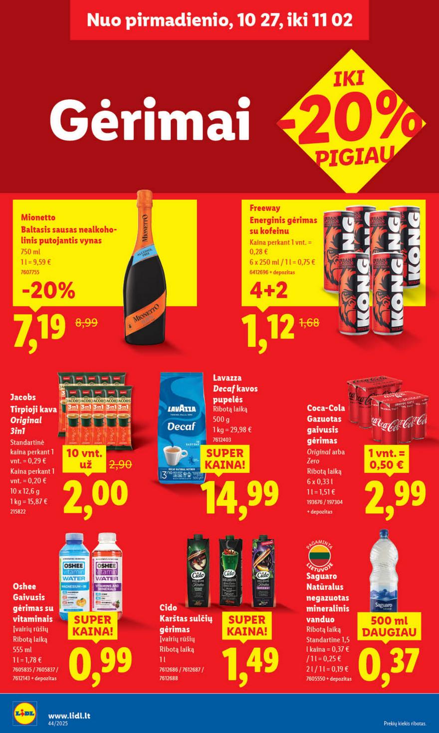 Lidl leidinys naujas akcijos nuo 
  2025-10-27 iki 
  2025-11-02 | Leidinukas.lt puslapis 34