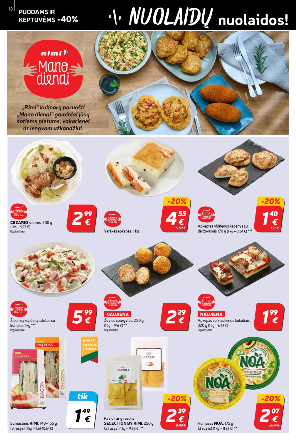 Rimi savaitinis leidinys akcijos nuo 
  2021-05-11 iki 
  2021-05-17 | Leidinukas.lt puslapis 10