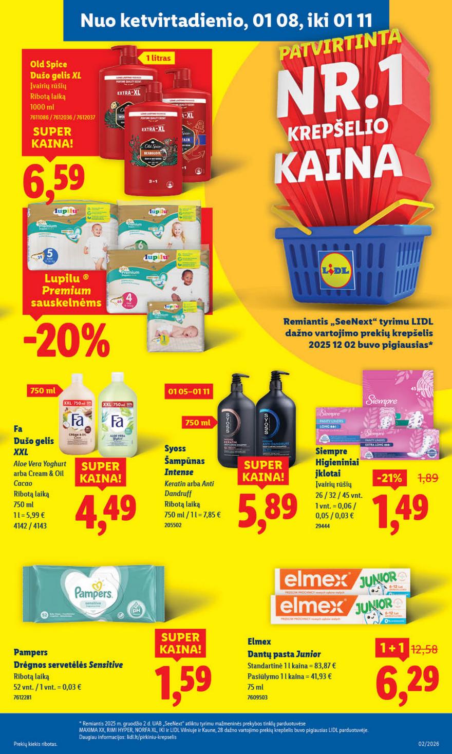Lidl leidinys akcijos nuo 
  2026-01-05 iki 
  2026-01-11 | Leidinukas.lt puslapis 31