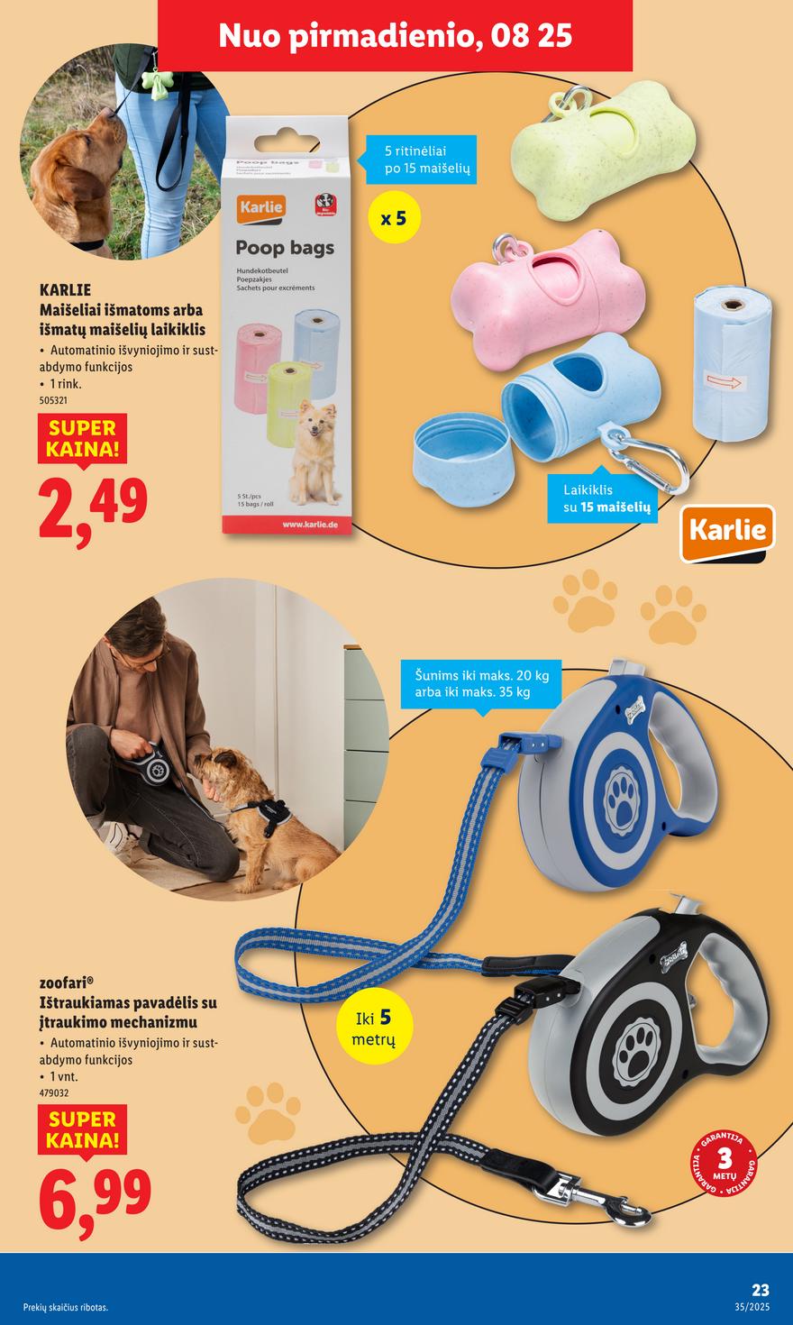 Lidl ne maisto leidinys akcijos nuo 
  2025-08-25 iki 
  2025-08-31 | Leidinukas.lt puslapis 23