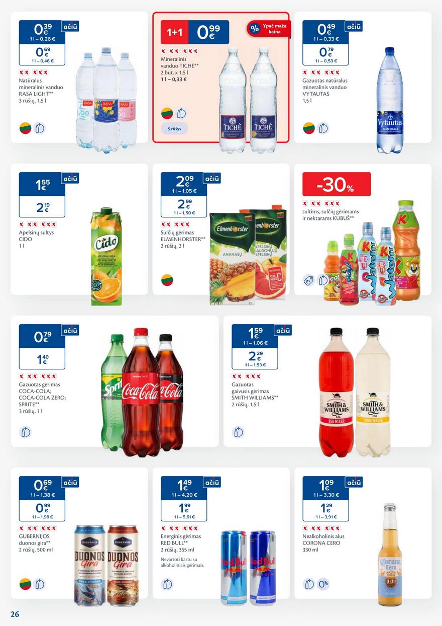 Maxima kaininis leidinys akcijos nuo 
  2024-01-09 iki 
  2024-01-15 | Leidinukas.lt puslapis 26