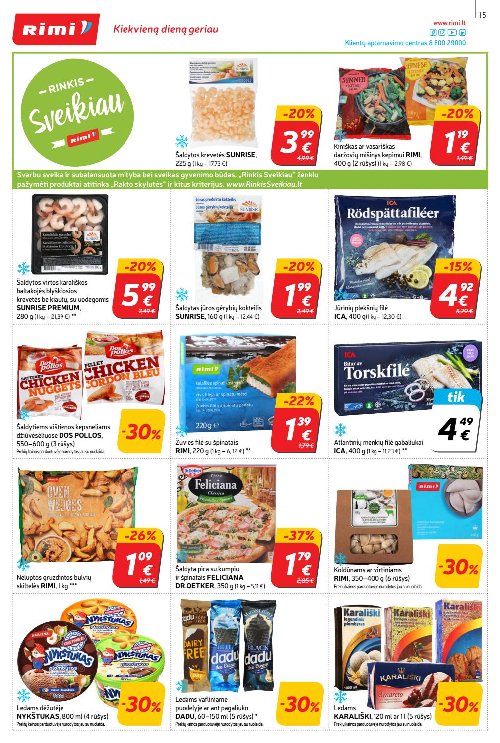 Rimi savaitinis leidinys akcijos nuo 
  2020-02-25 iki 
  2020-03-02 | Leidinukas.lt puslapis 15