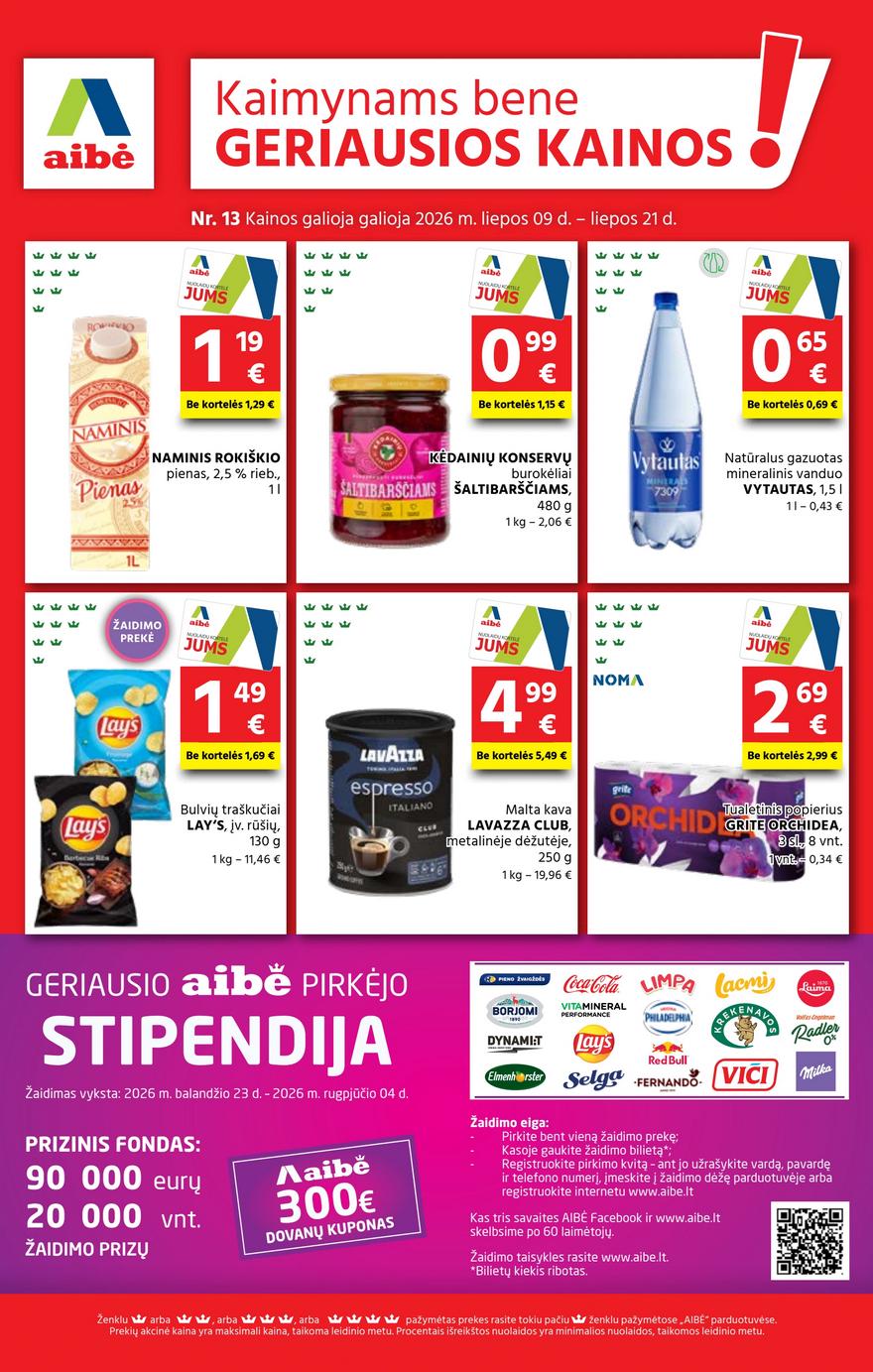 Aibė leidinys akcijos nuo 
  2026-07-09 iki 
  2026-07-21 | Leidinukas.lt puslapis 1