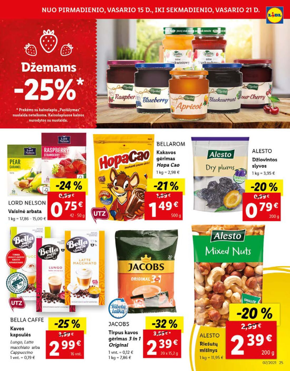 Lidl savaitinis leidinys akcijos nuo 
  2021-02-15 iki 
  2021-02-21 | Leidinukas.lt puslapis 25