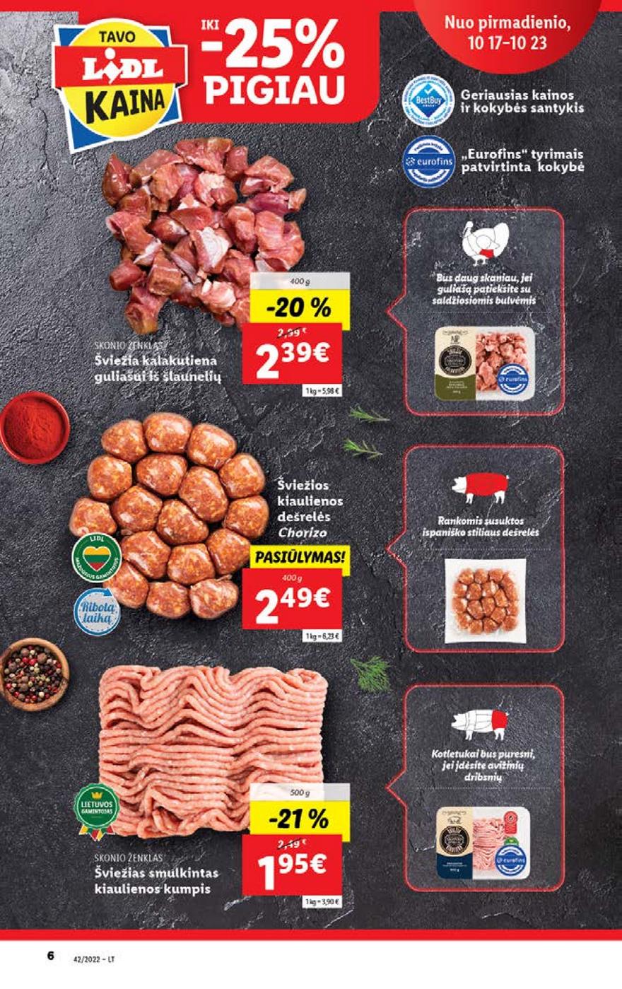 Ldil maisto leidinys akcijos nuo 
  2022-10-17 iki 
  2022-10-23 | Leidinukas.lt puslapis 6