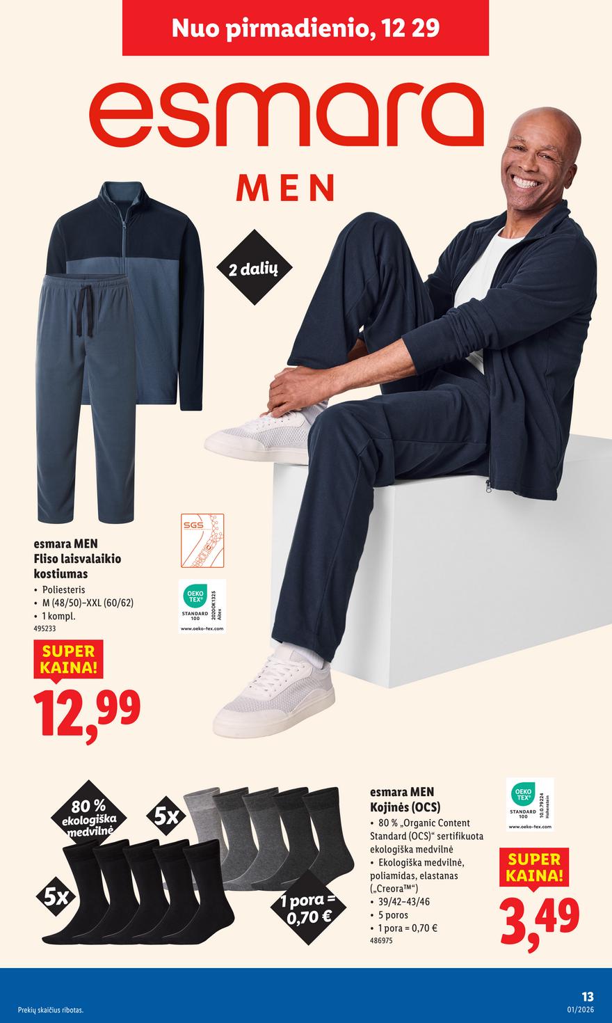 Lidl leidinys akcijos nuo 
  2025-12-29 iki 
  2026-01-04 | Leidinukas.lt puslapis 13