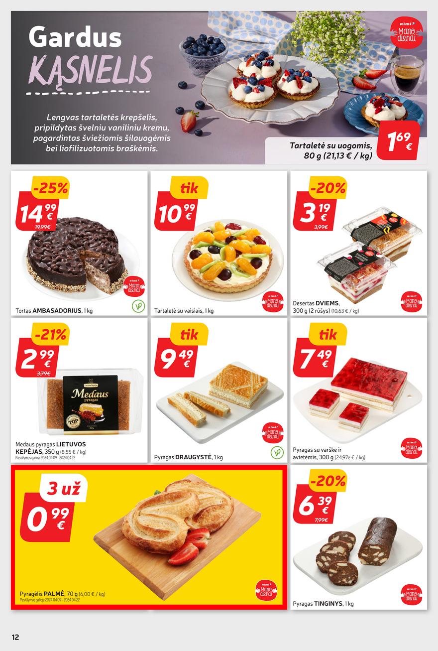Rimi savaitinis leidinys akcijos nuo 
  2024-04-16 iki 
  2024-04-22 | Leidinukas.lt puslapis 12