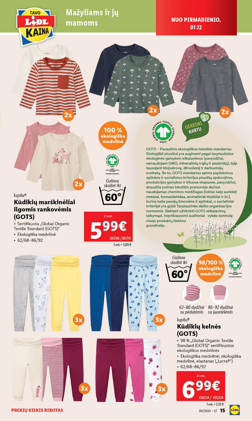 Lidl pasiūlymai akcijos nuo 
  2024-01-22 iki 
  2024-01-28 | Leidinukas.lt puslapis 15