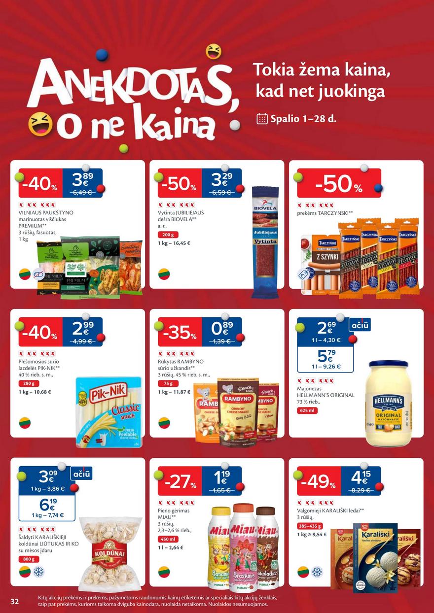 Maxima leidinys 41 akcijos nuo
2024-10-08 iki
2024-10-14 | Leidinukas.lt puslapis 32