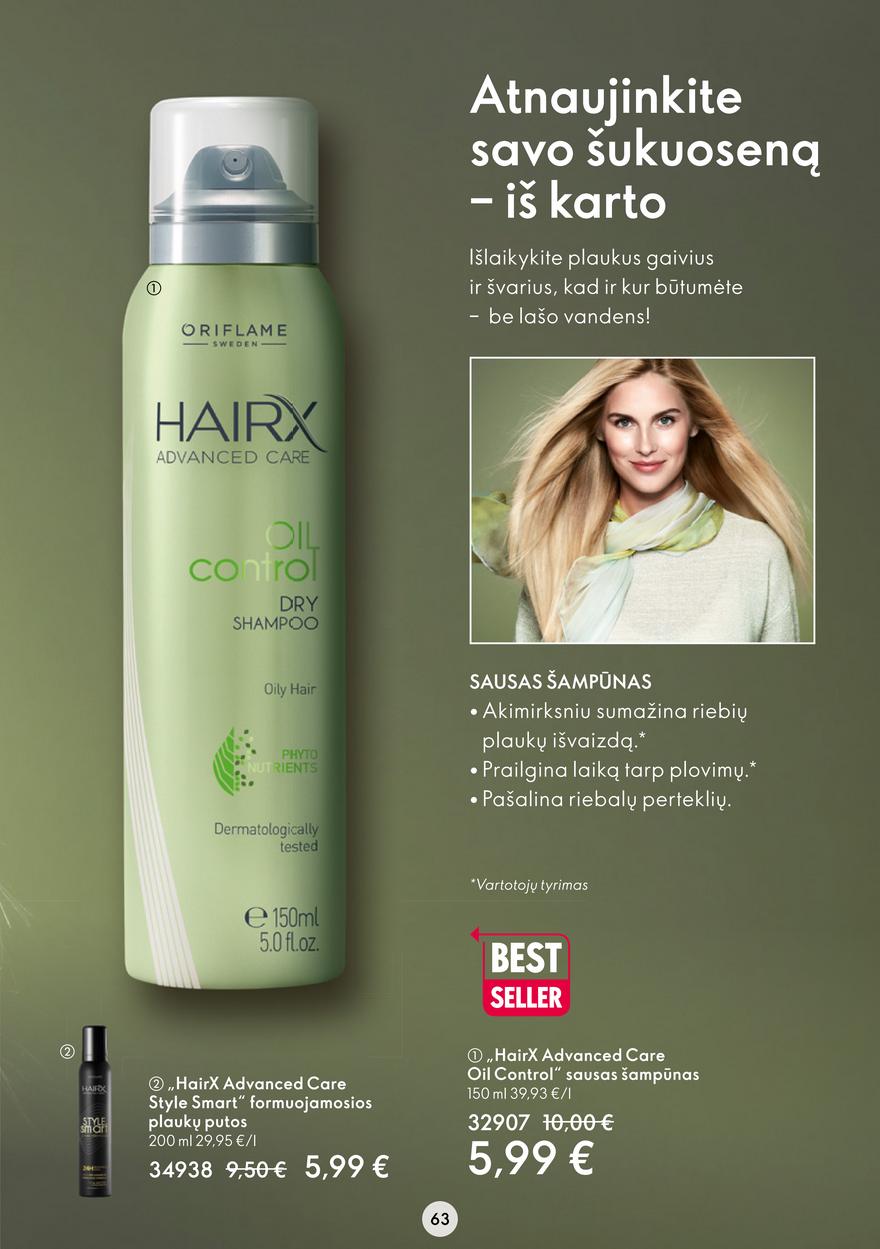Oriflame katalogas akcijos nuo 
  2023-02-22 iki 
  2023-03-14 | Leidinukas.lt puslapis 63