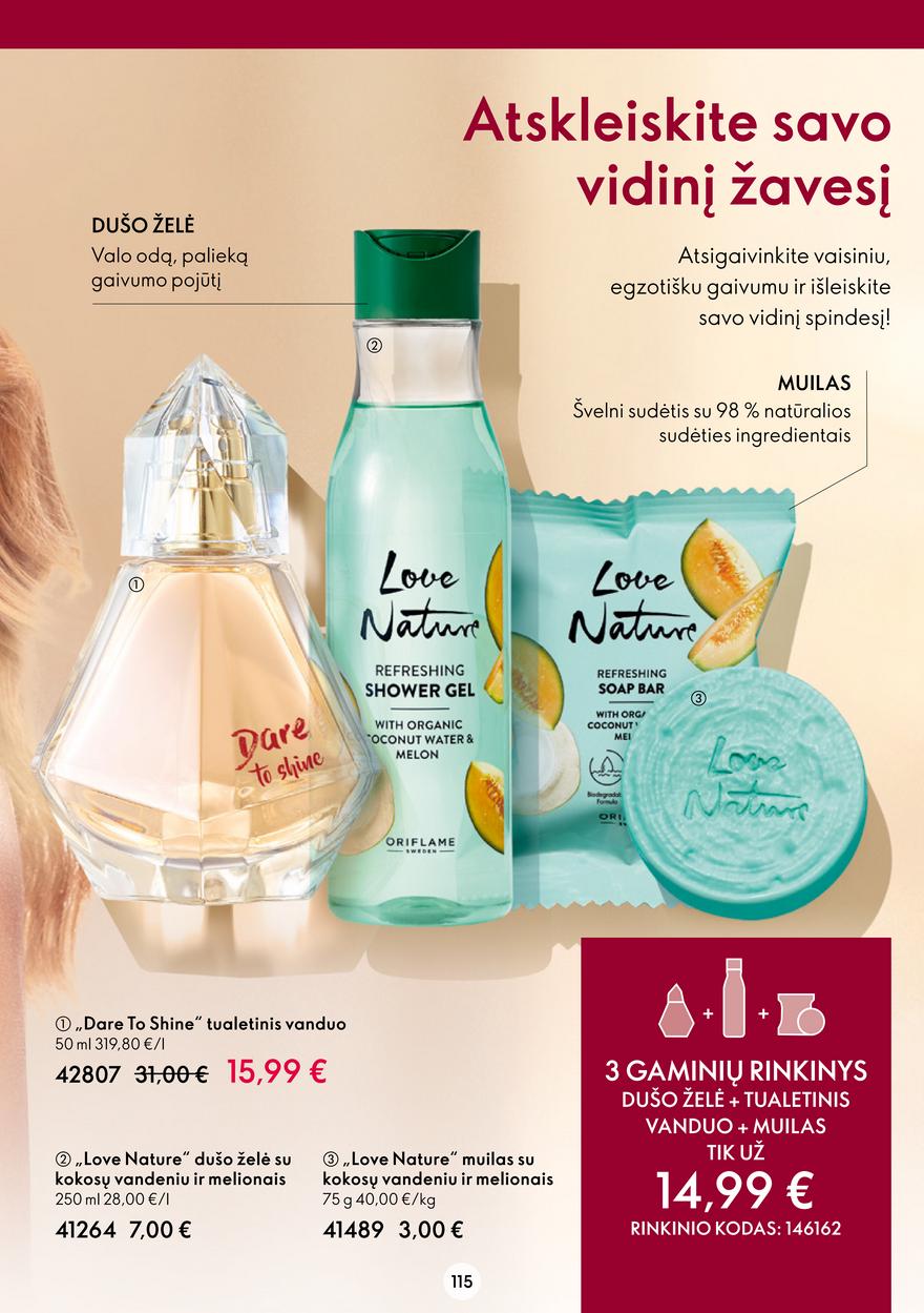 Oriflame katalogas akcijos nuo 
  2023-02-22 iki 
  2023-03-14 | Leidinukas.lt puslapis 115
