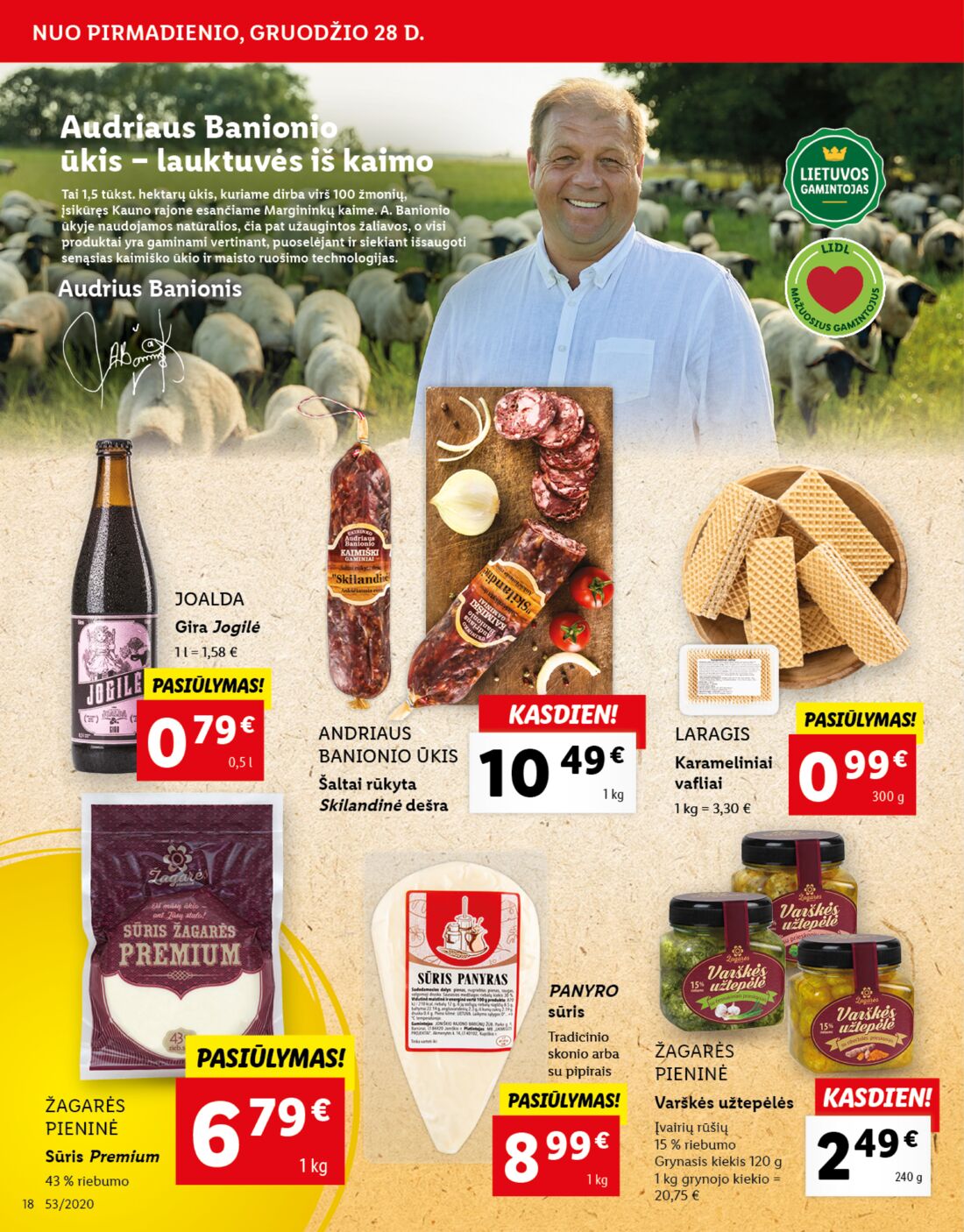 Lidl savaitinis leidinys akcijos nuo 
  2020-12-28 iki 
  2021-01-03 | Leidinukas.lt puslapis 18