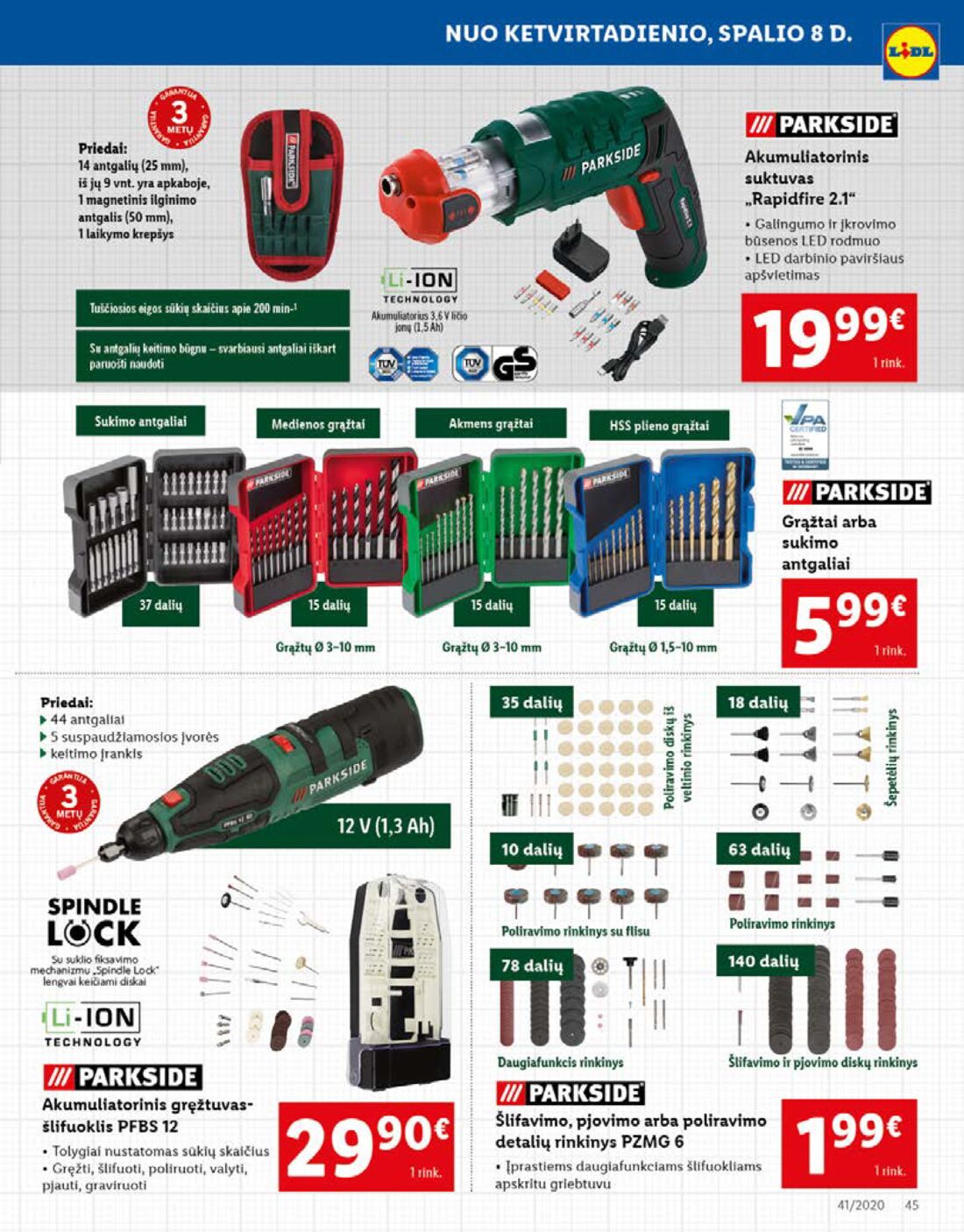 Lidl savaitinis leidinys akcijos nuo 
  2020-10-05 iki 
  2020-10-11 | Leidinukas.lt puslapis 45