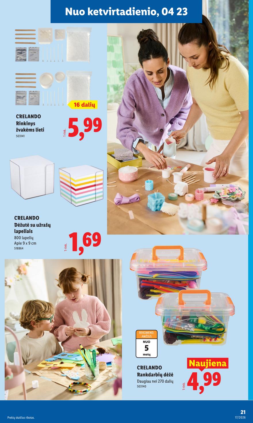 Lidl leidinys akcijos nuo 
  2026-04-20 iki 
  2026-04-26 | Leidinukas.lt puslapis 21
