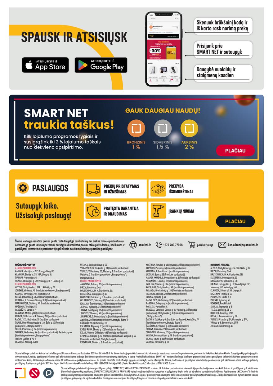 Senukai leidinys akcijos nuo 
  2025-06-11 iki 
  2025-07-14 | Leidinukas.lt puslapis 36