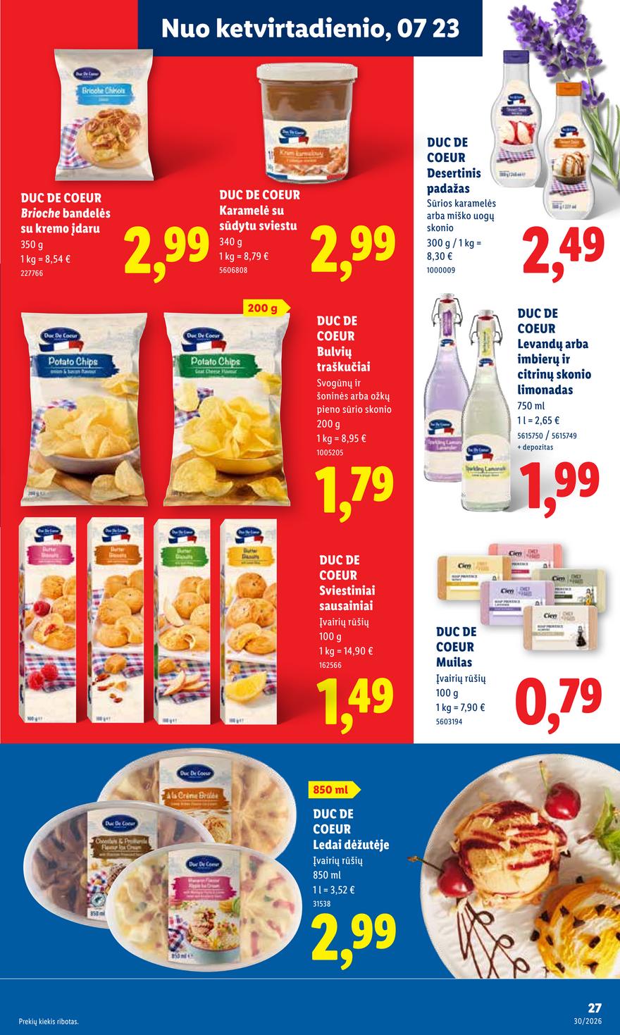 Lidl leidinys akcijos nuo 
  2026-07-20 iki 
  2026-07-26 | Leidinukas.lt puslapis 33