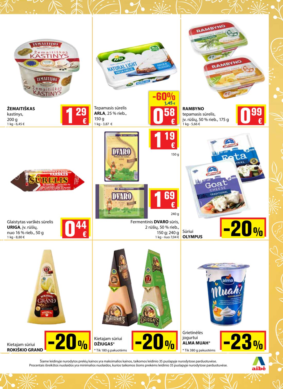 Aibė leidinys akcijos nuo 
  2020-04-02 iki 
  2020-04-28 | Leidinukas.lt puslapis 13