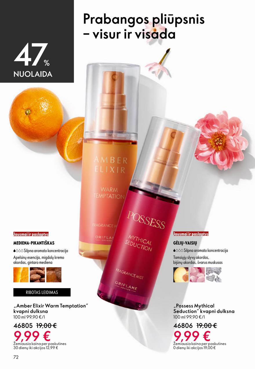 Oriflame katalogas akcijos nuo 
  2026-04-22 iki 
  2026-05-12 | Leidinukas.lt puslapis 72