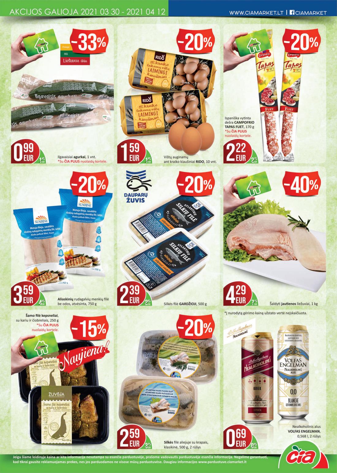 Čia market leidinys akcijos nuo 
  2021-03-30 iki 
  2021-04-12 | Leidinukas.lt puslapis 5