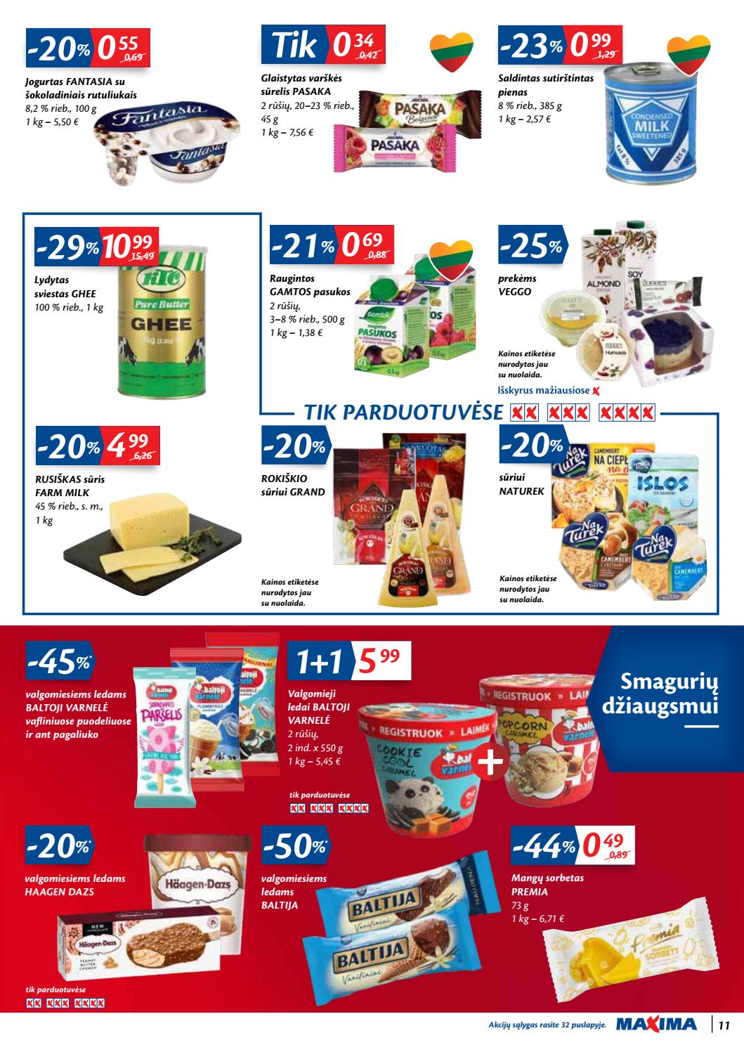 Maxima kaininis leidinys akcijos nuo 
  2020-06-02 iki 
  2020-06-08 | Leidinukas.lt puslapis 11
