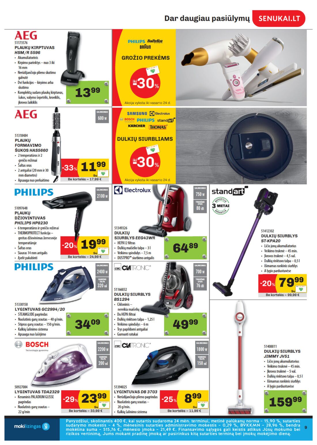 Senukai reklaminis leidinys akcijos nuo 
  2020-02-06 iki 
  2020-02-24 | Leidinukas.lt puslapis 9