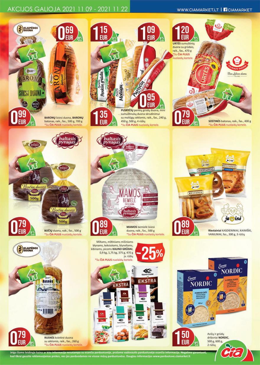 Čia market leidinys akcijos nuo 
  2021-11-09 iki 
  2021-11-22 | Leidinukas.lt puslapis 6