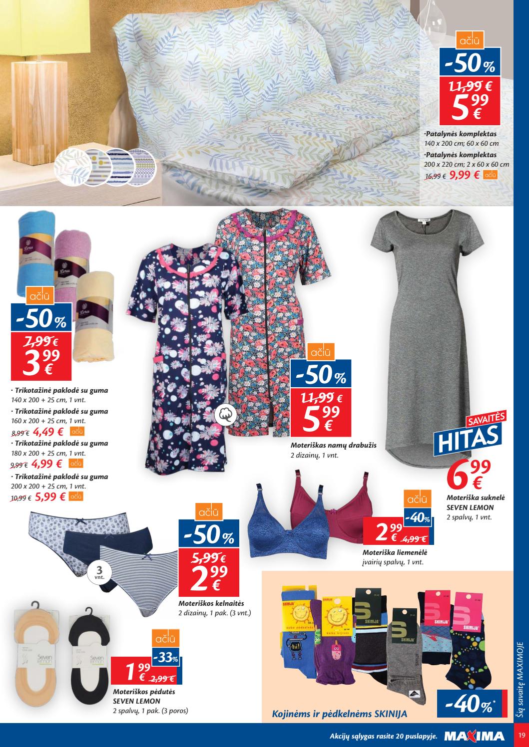 Maxima kaininis leidinys akcijos nuo 
  2019-06-04 iki 
  2019-06-10 | Leidinukas.lt puslapis 19