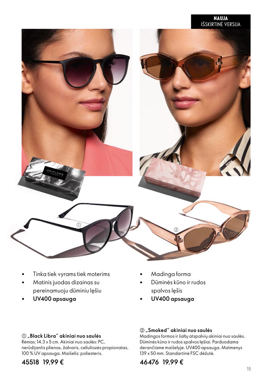 Oriflame leidinys akcijos nuo 
  2023-05-17 iki 
  2023-06-06 | Leidinukas.lt puslapis 15